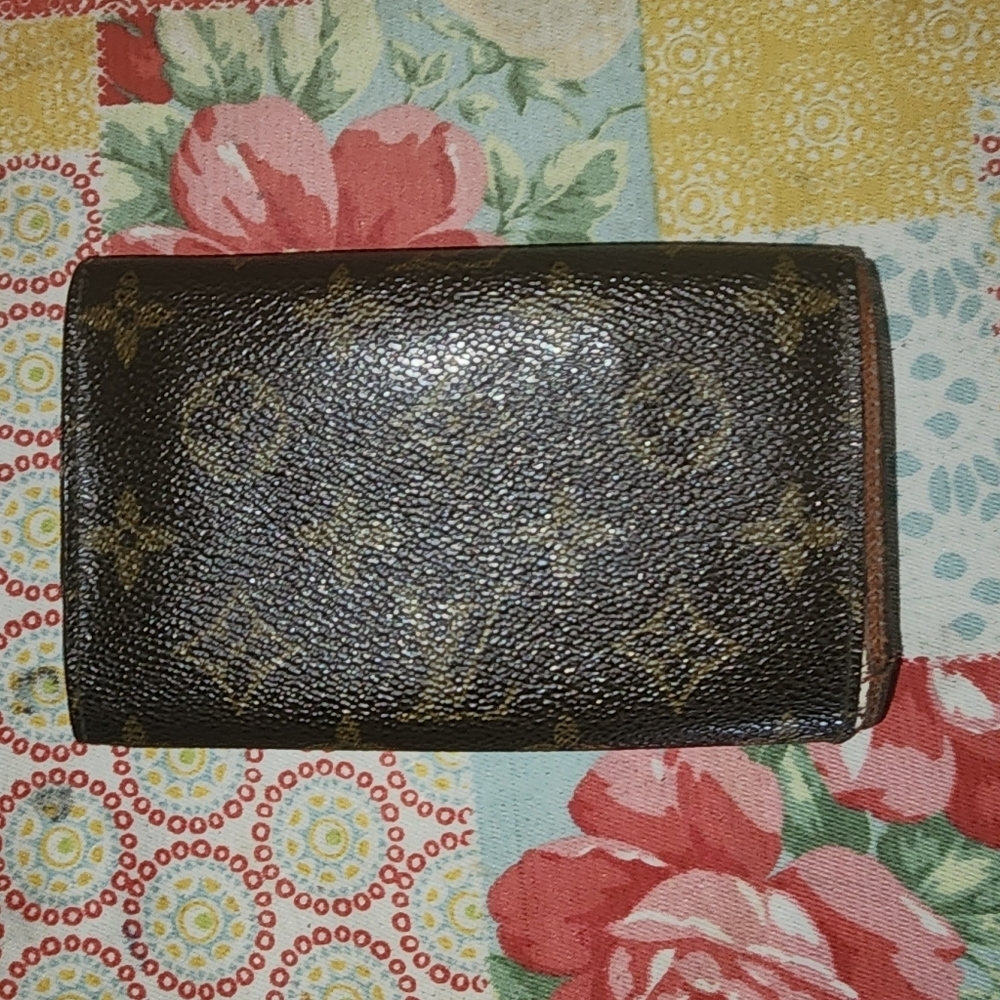1994 vintage louis vuitton porte-monnaie tresor wallet guc see pics for flaws - Picture 2 of 16